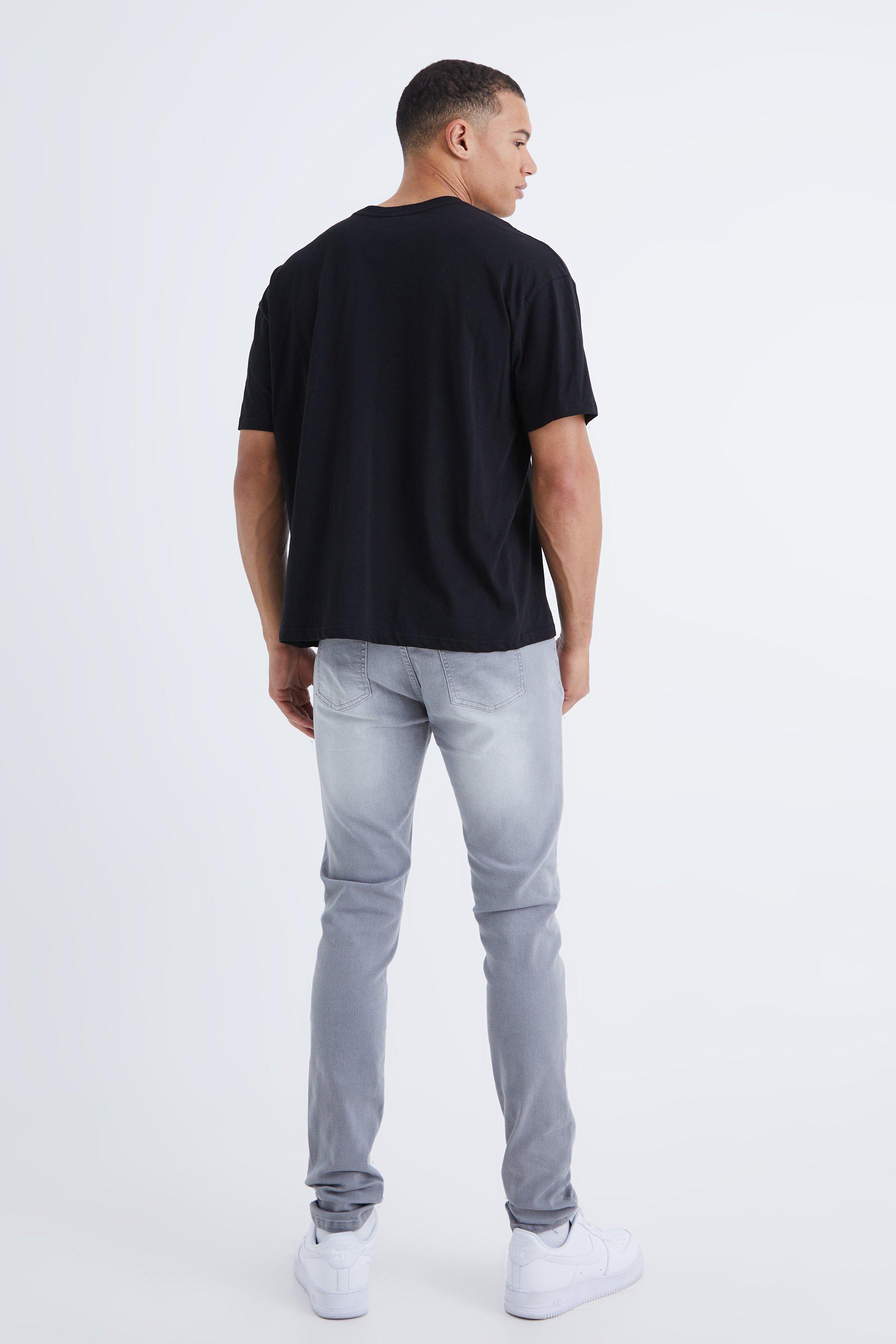 Grey tall hot sale jeans